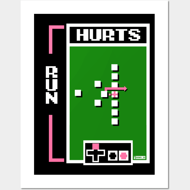 Brotherly Shove Tecmo Superbowl Edition Wall Art by DOWX_20